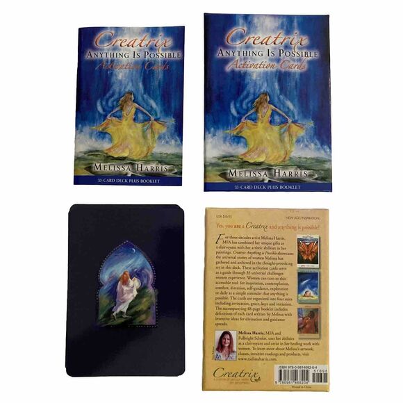 Creatrix Anything Is Possible 33 Activation Cards Deck & Booklet Melissa Harris - Picture 1 of 5